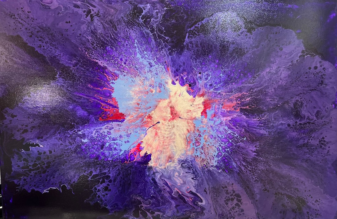 Painting Celestial Eruption